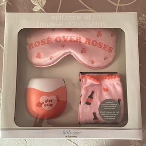 Self care kit eye mask and socks
